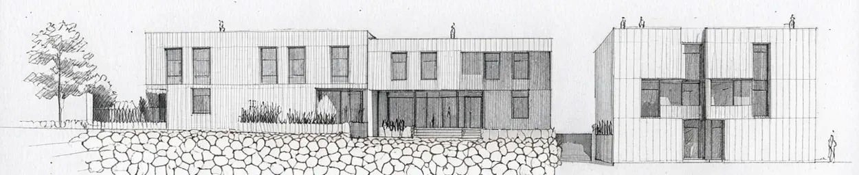 Fachada Residencial Sant Hipolit - Akasvayu Hogares